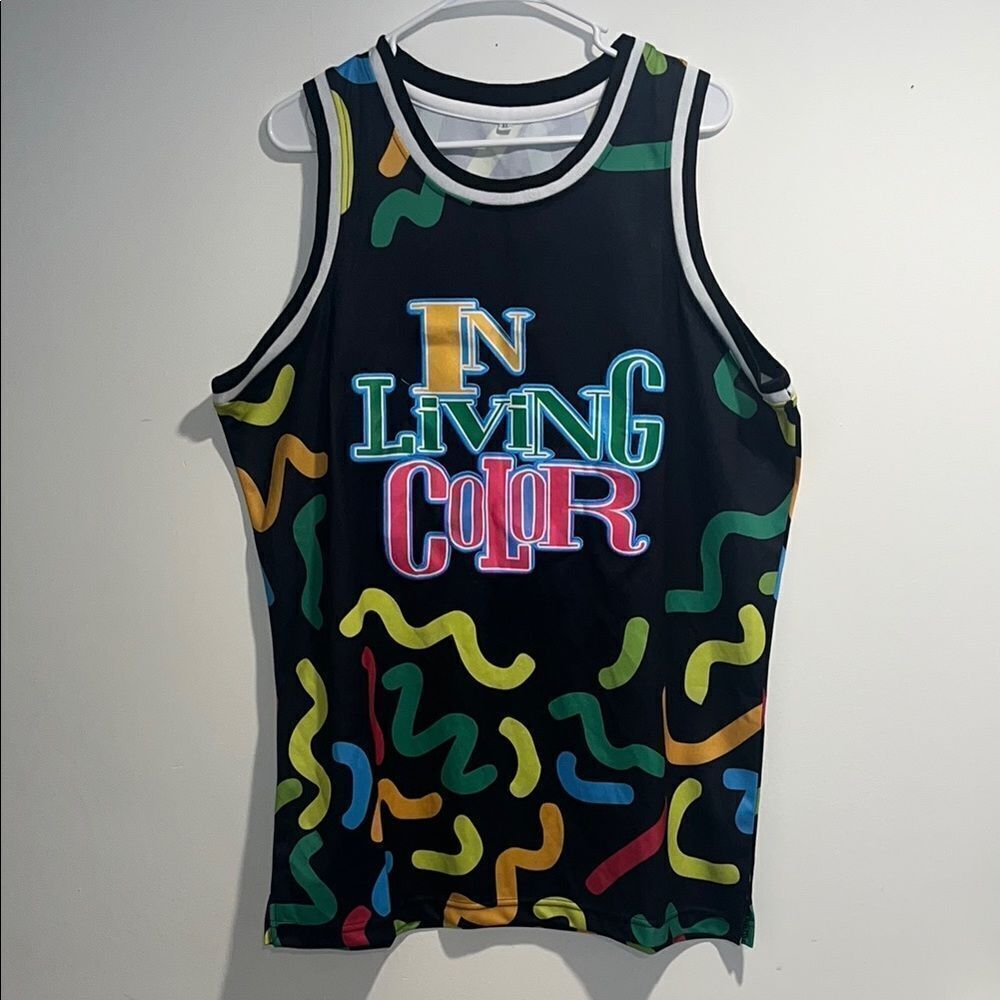 “In Living Color” Wayans Basketball Jersey, size XL